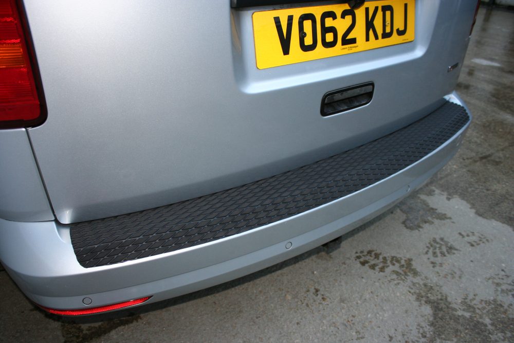 VW CADDY ALL YEARS OVER THE EDGE DESIGN The Rear Bumper Protector Co